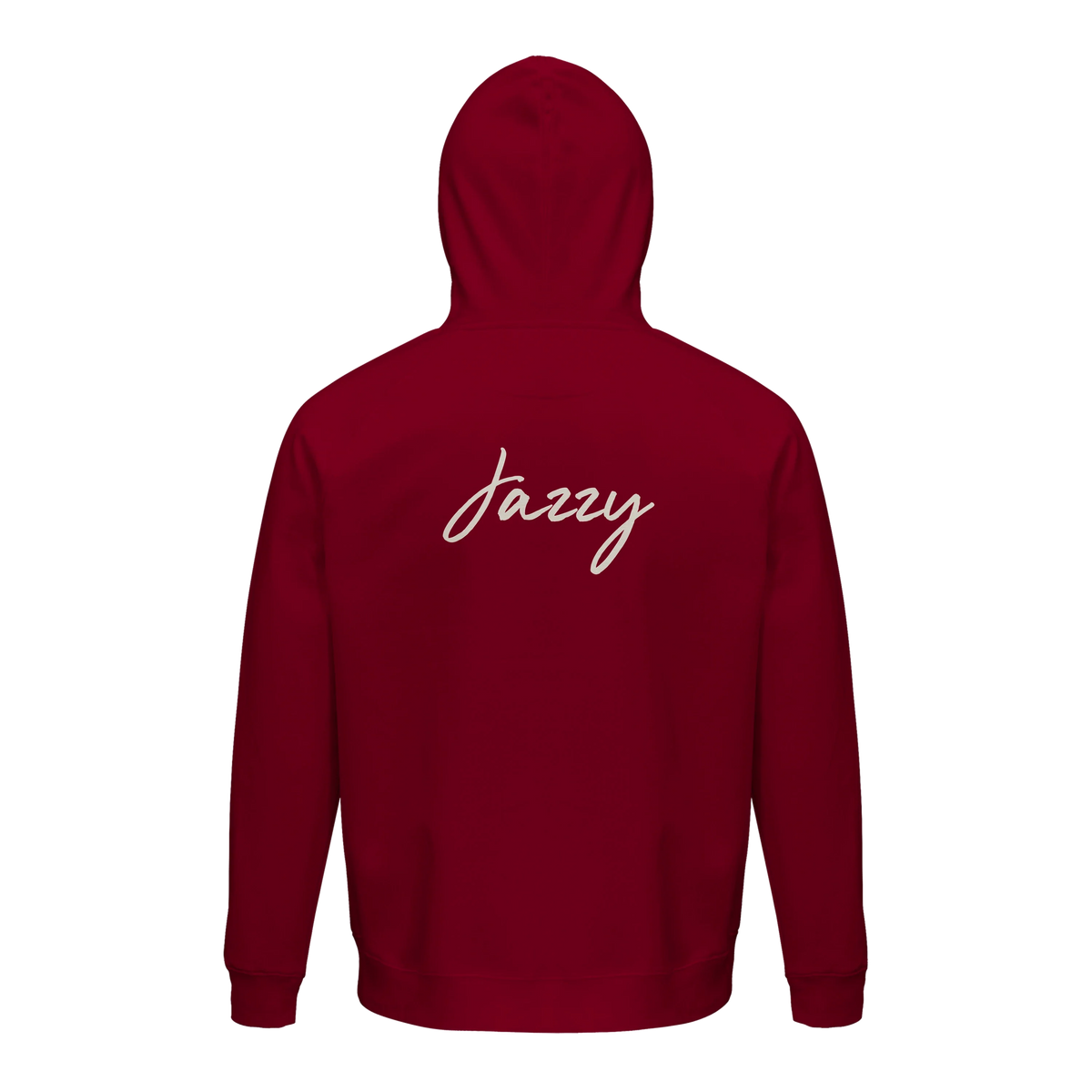 Jazzy - "Lacey Leg" Hoodie Burgundy 2