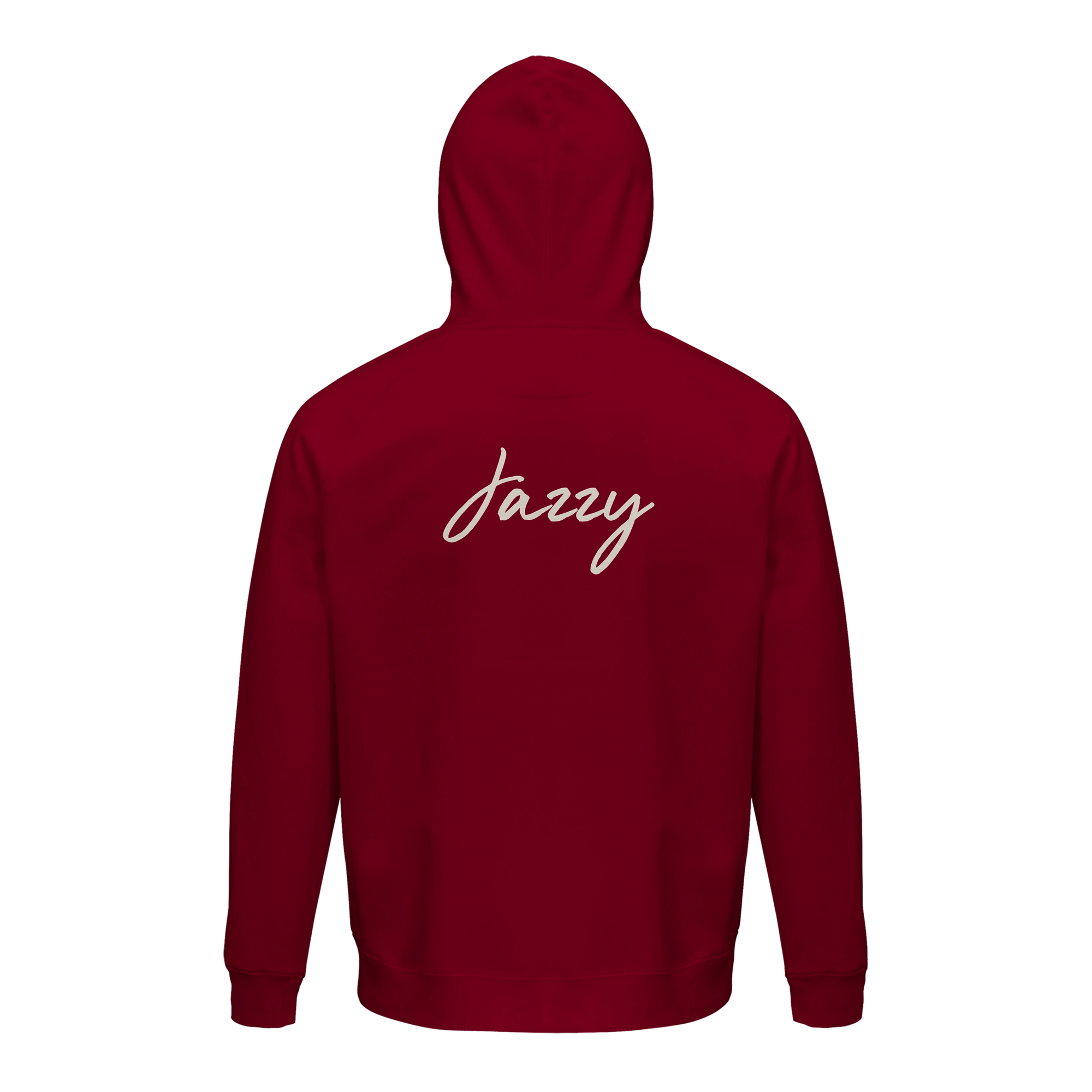 Jazzy - "Lacey Leg" Hoodie Burgundy 2