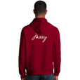 Jazzy - "Lacey Leg" Hoodie Burgundy 4