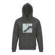 Jazzy - "Lacey Leg" Hoodie charcoal melange 1