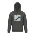 Jazzy - "Lacey Leg" Hoodie charcoal melange 1
