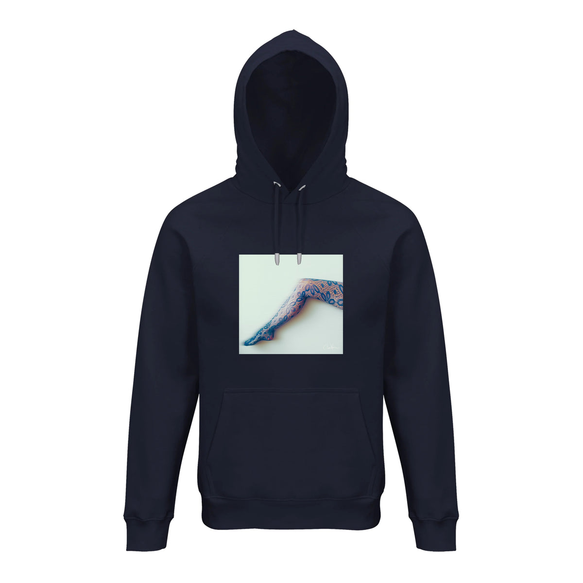Jazzy - "Lacey Leg" Hoodie French Navy 1