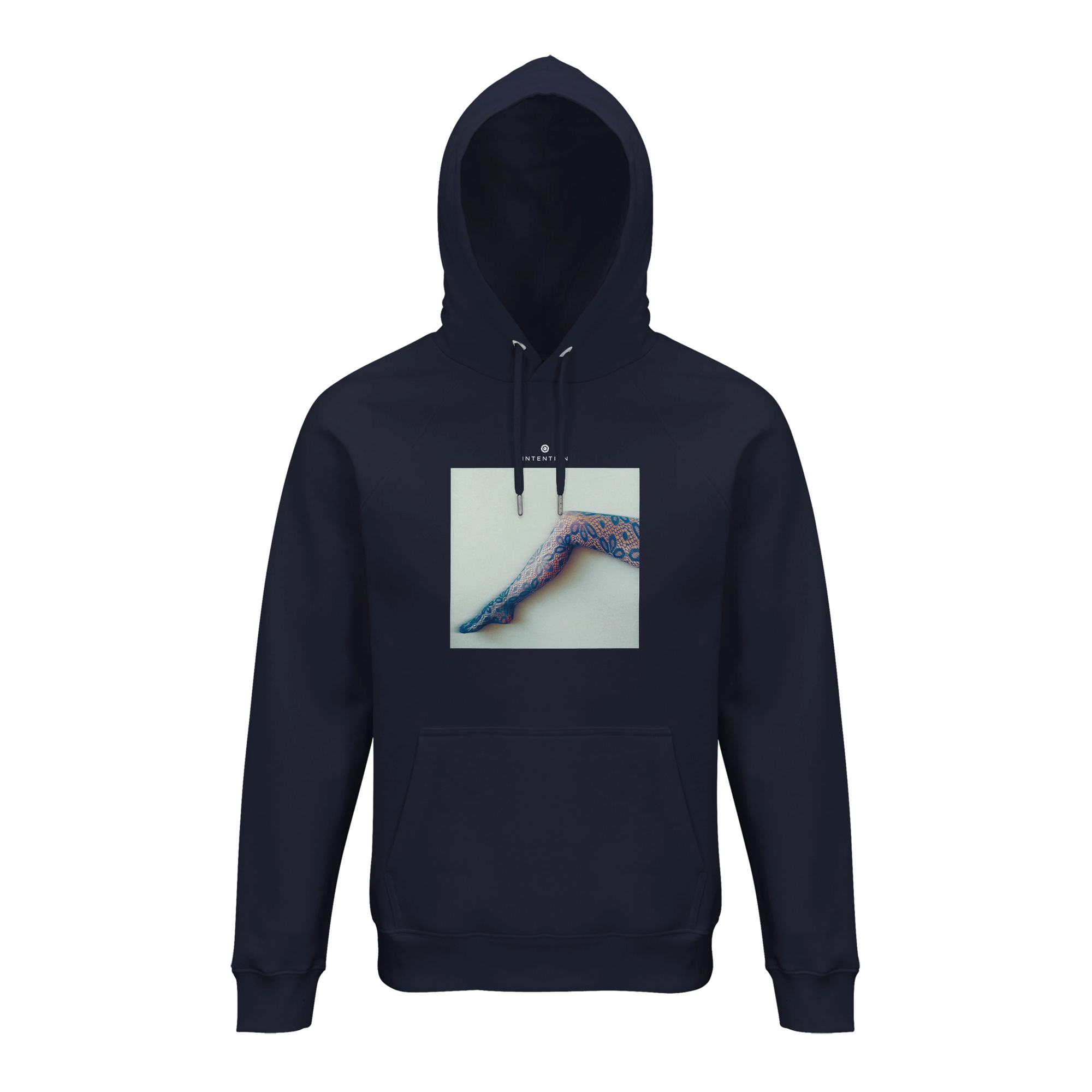 Jazzy - "Lacey Leg" Hoodie French Navy 1