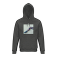 Jazzy - "Lacey Leg" Hoodie Grey Melange 1