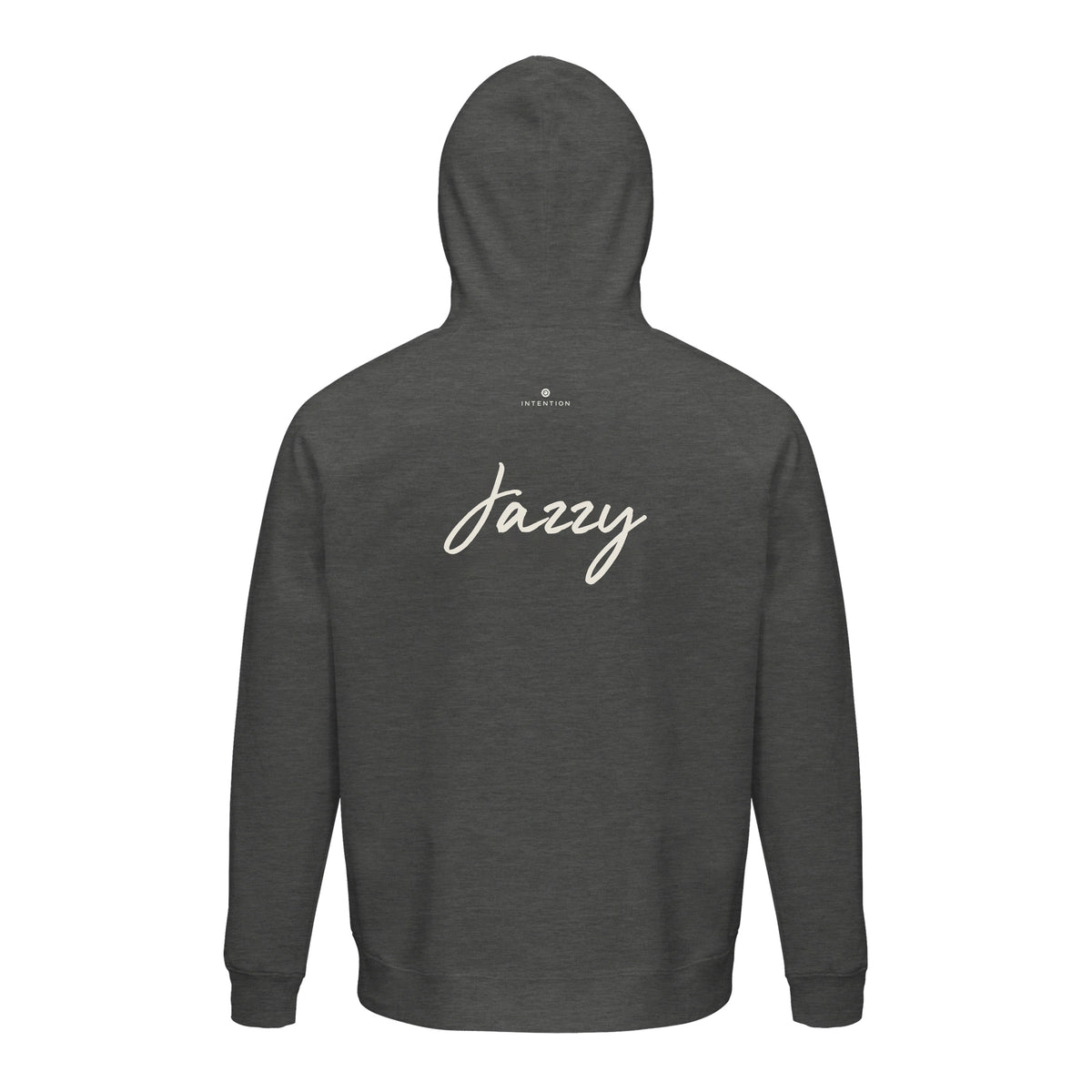 Jazzy - "Lacey Leg" Hoodie Grey Melange 2