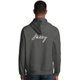 Jazzy - "Lacey Leg" Hoodie Grey Melange 4