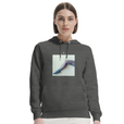 Jazzy - "Lacey Leg" Hoodie Grey Melange 5