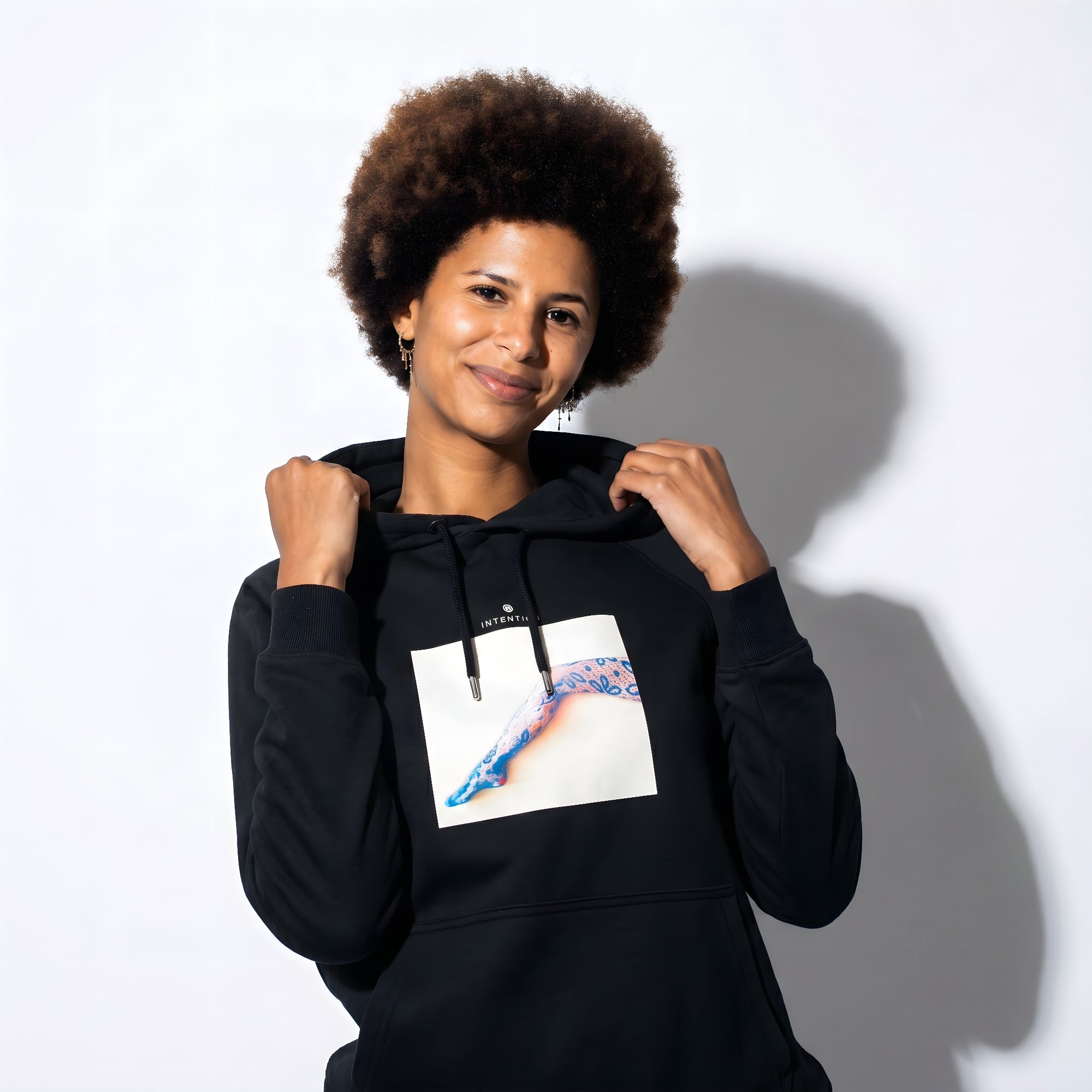 Jazzy  Hoodie «Lacey Leg » Hoodie XS 1