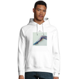 Jazzy - "Lacey Leg" Hoodie White 3