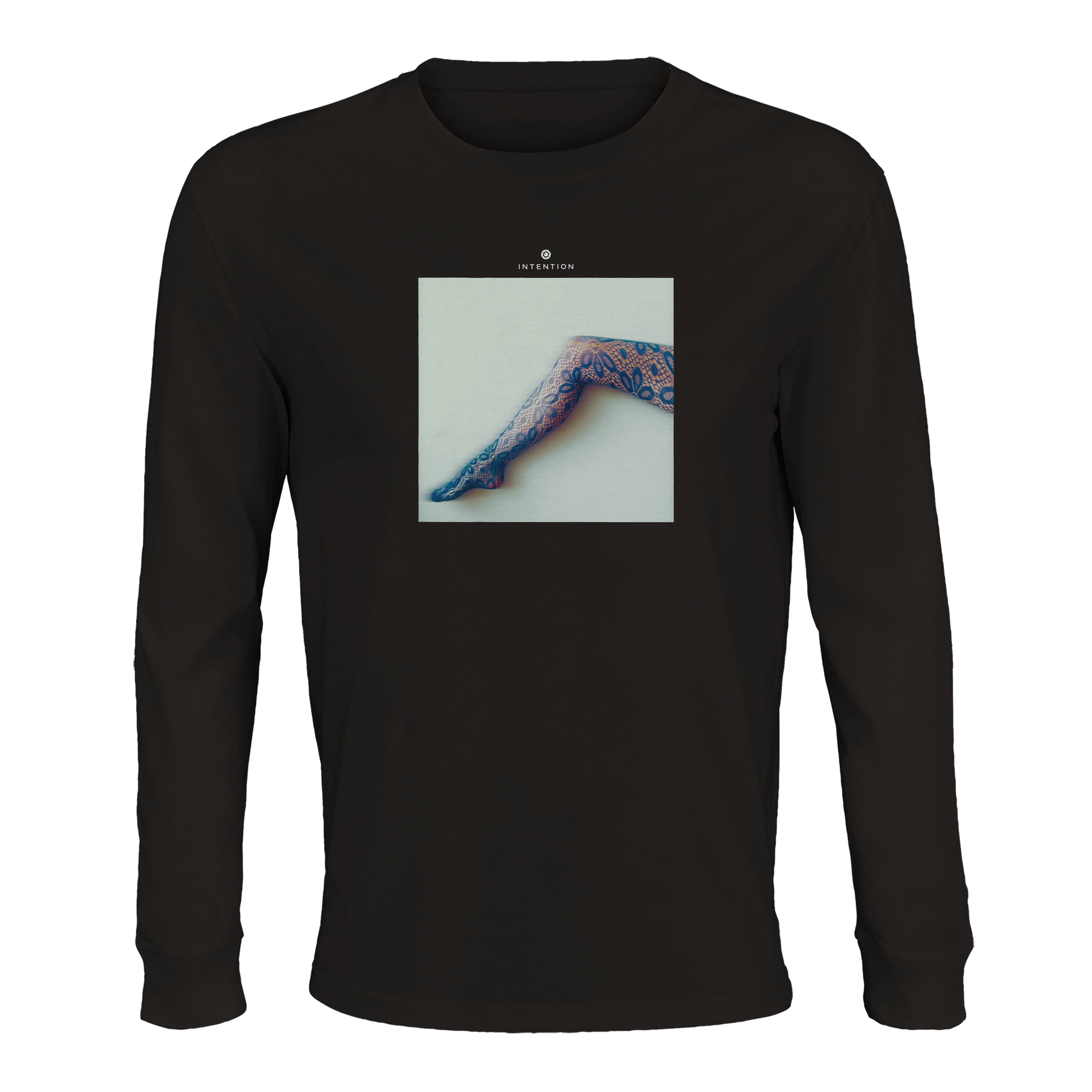 Jazzy - "Lacey Leg" Long sleeve Deep Black XS 1