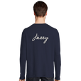 Jazzy - "Lacey Leg" Long sleeve French Navy 4