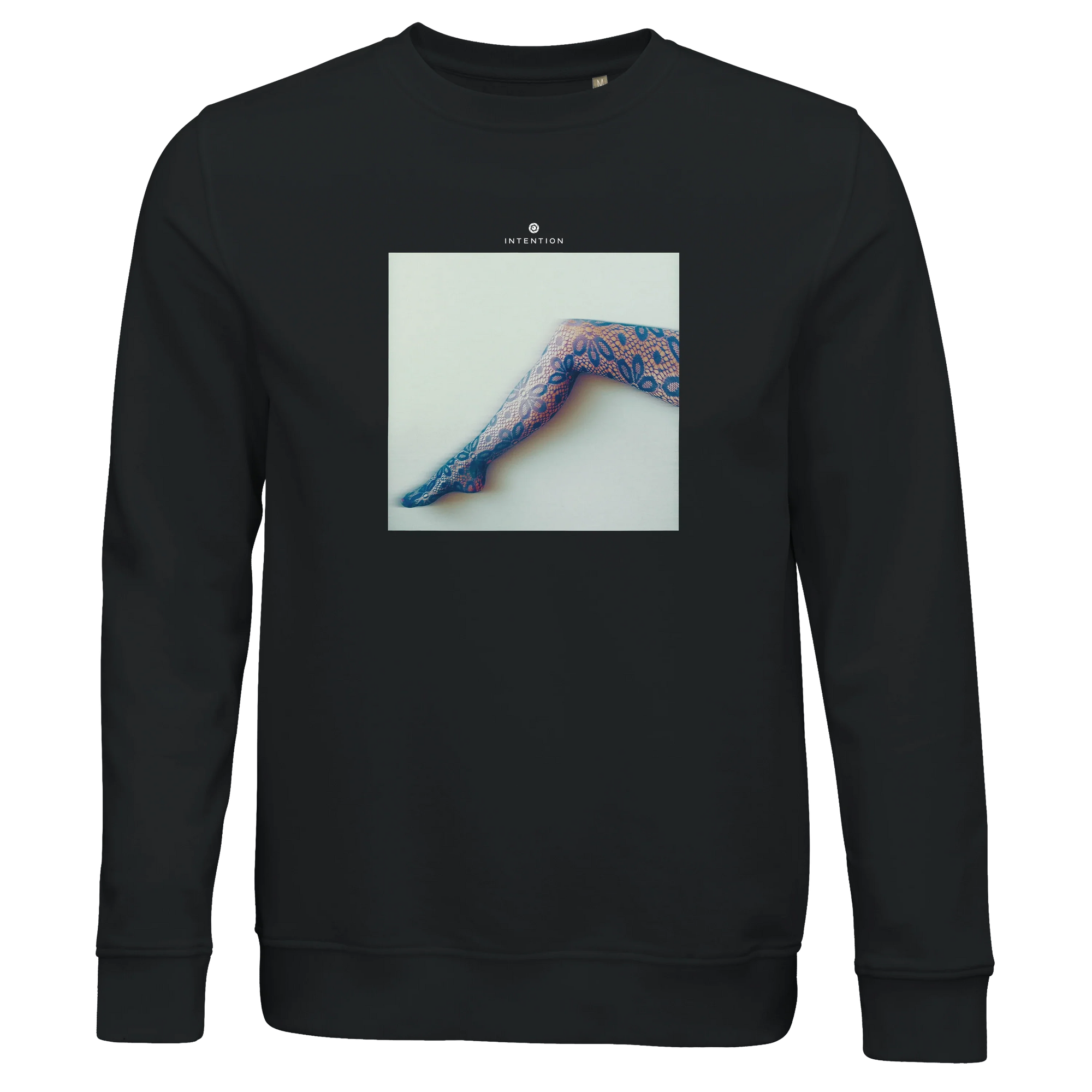 Jazzy - "Lacey Leg" Sweatshirt Black 1