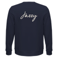 Jazzy - "Lacey Leg" Sweatshirt French Navy 2
