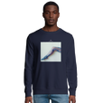 Jazzy - "Lacey Leg" Sweatshirt French Navy 3