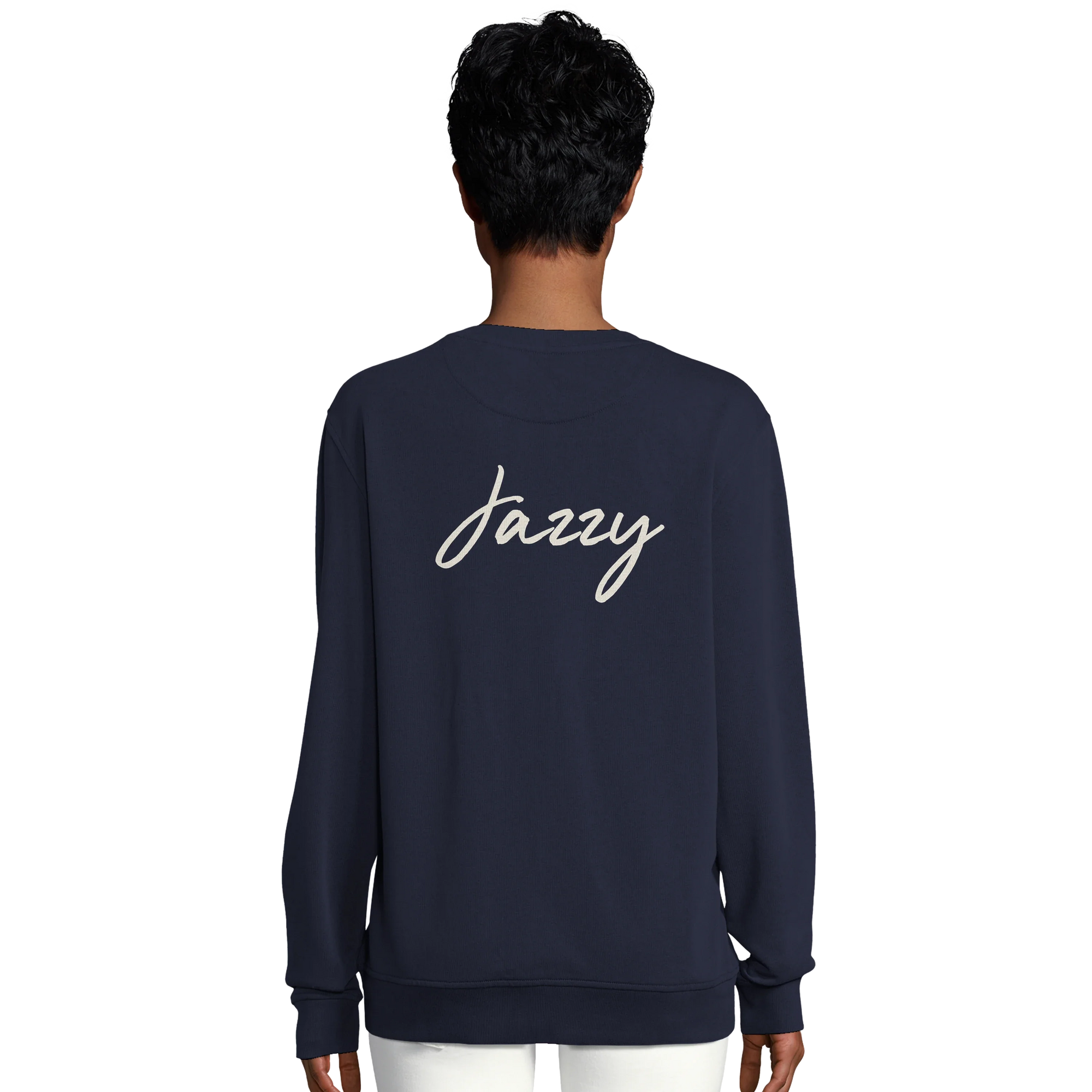 Jazzy - "Lacey Leg" Sweatshirt French Navy 6
