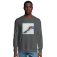 Jazzy - "Lacey Leg" Sweatshirt Grey Melange 3