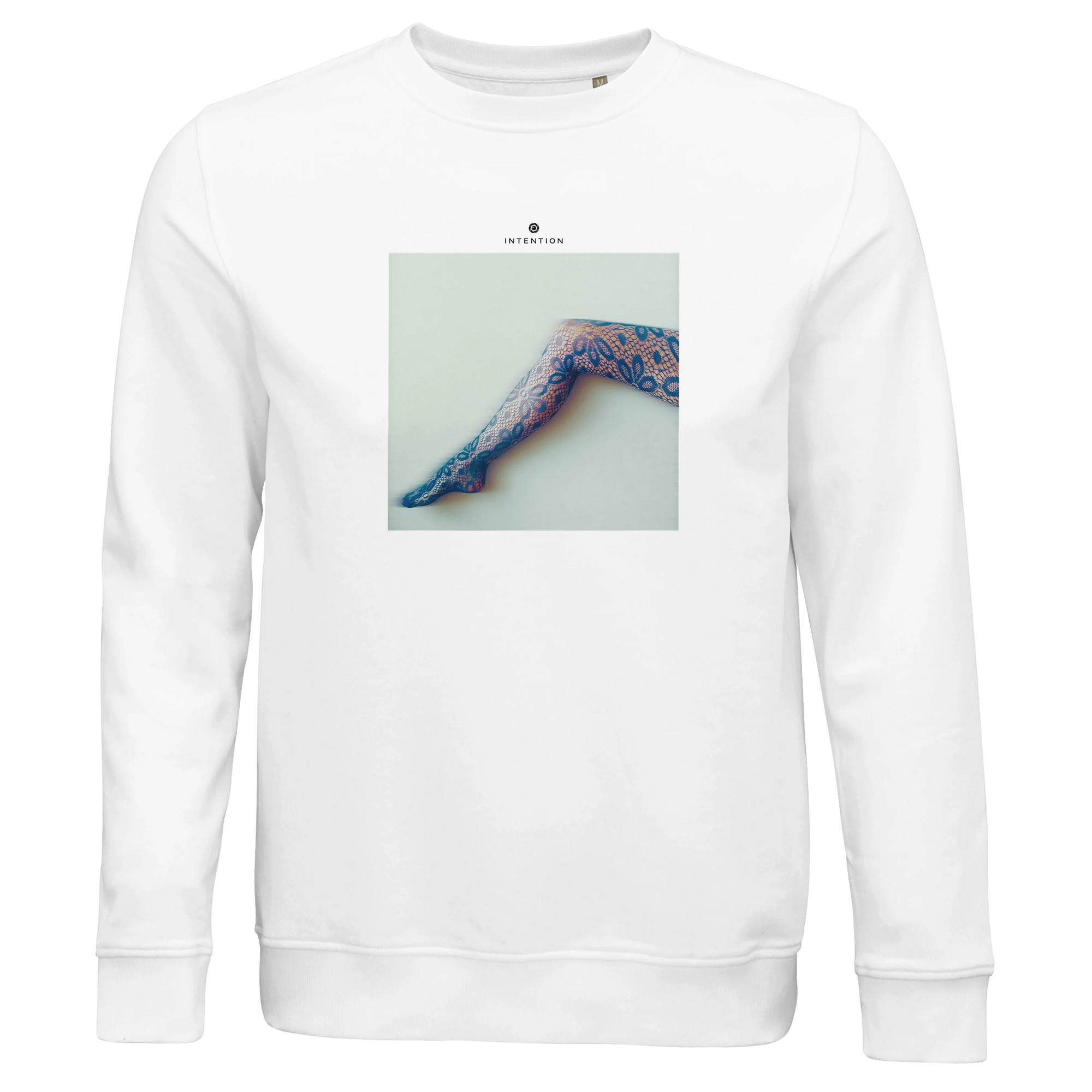 Jazzy - "Lacey Leg" Sweatshirt White 1