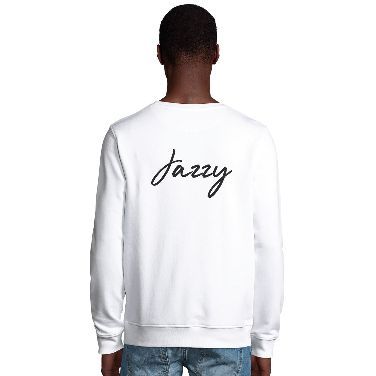 Jazzy - "Lacey Leg" Sweatshirt White 4