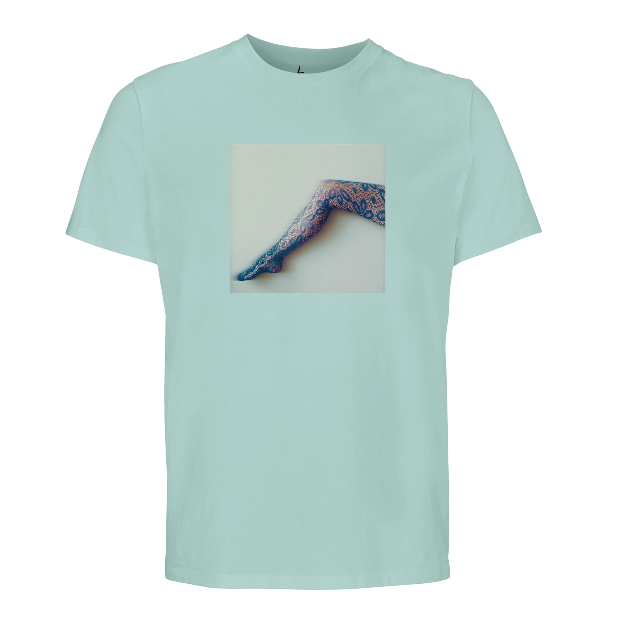 Jazzy - "Lacey Leg" T-shirt arctic blue 1