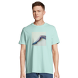 Jazzy - "Lacey Leg" T-shirt arctic blue 4