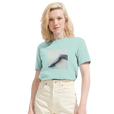 Jazzy - "Lacey Leg" T-shirt arctic blue 6