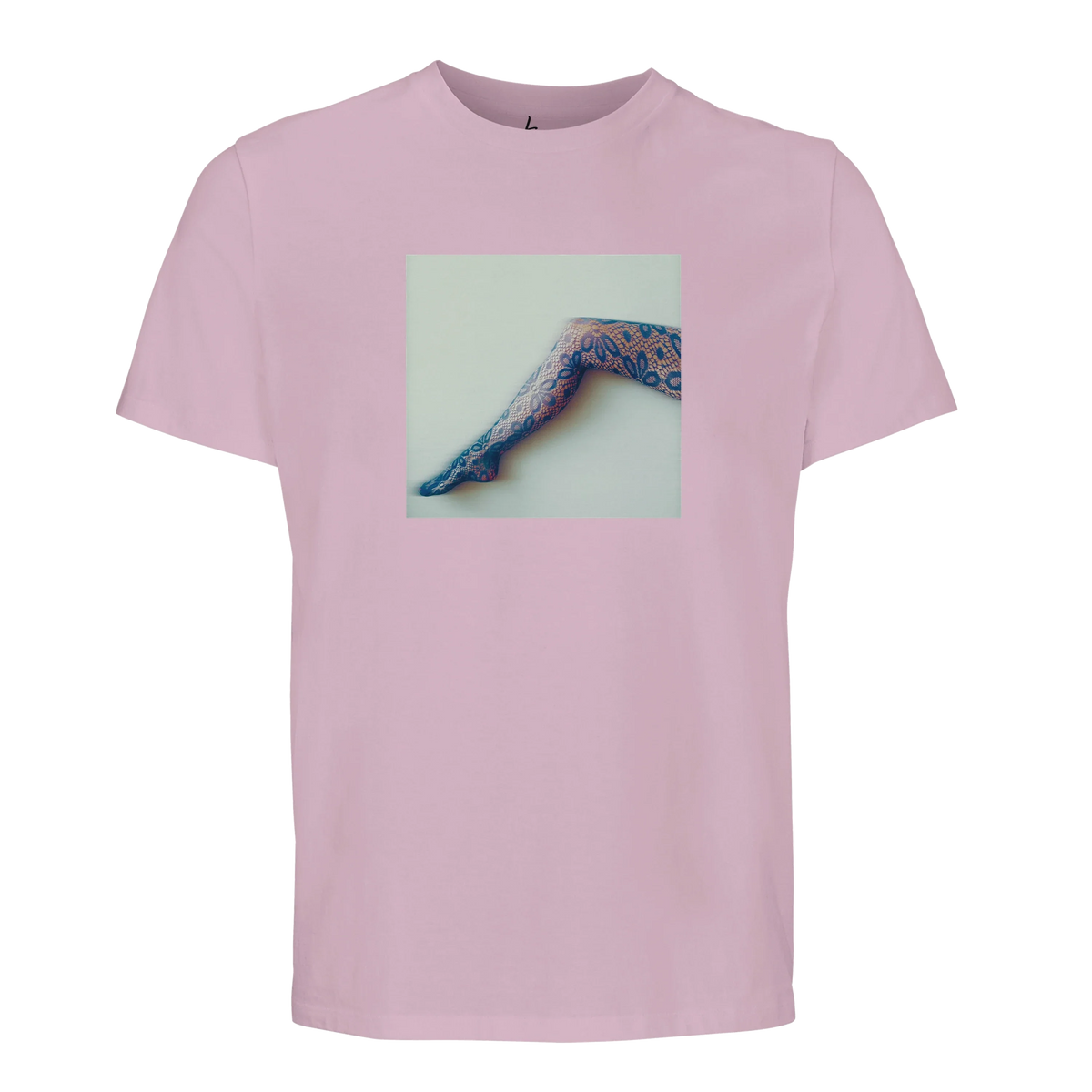 Jazzy - "Lacey Leg" T-shirt Candy Pink 1