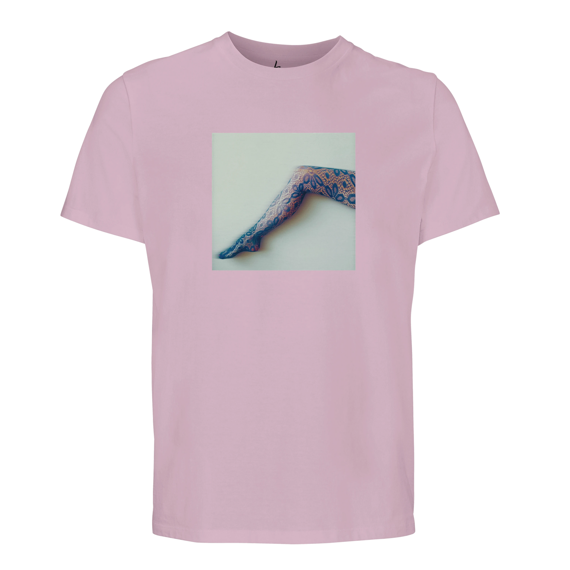 Jazzy - "Lacey Leg" T-shirt Candy Pink 1