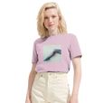 Jazzy - "Lacey Leg" T-shirt Candy Pink 6