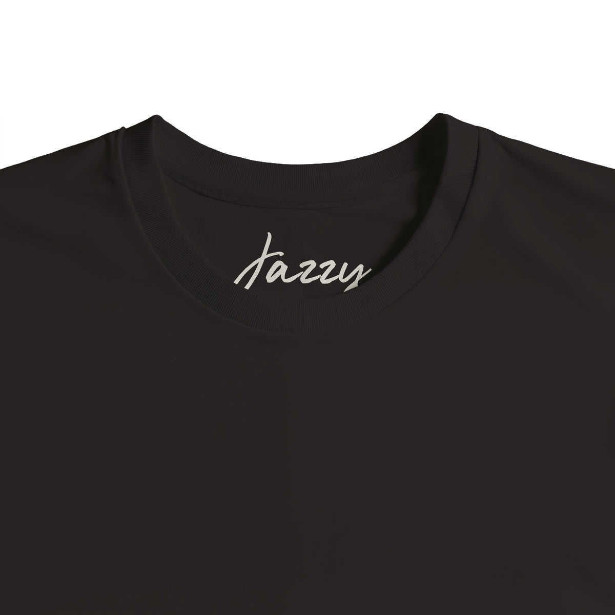 Jazzy - "Lacey Leg" T-shirt Deep Black 2