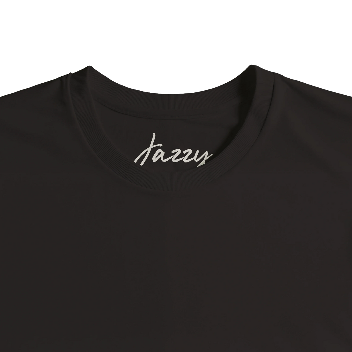 Jazzy - "Lacey Leg" T-shirt Deep Black 2