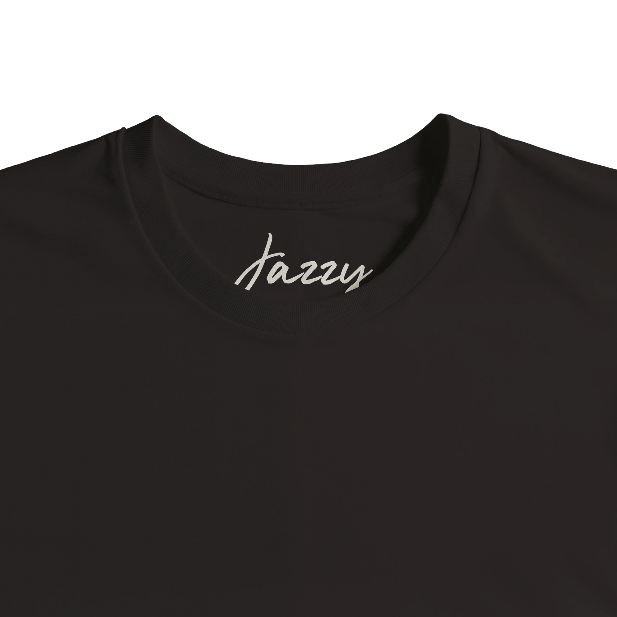 Jazzy - "Lacey Leg" T-shirt Deep Black 2