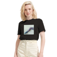 Jazzy - "Lacey Leg" T-shirt Deep Black 6