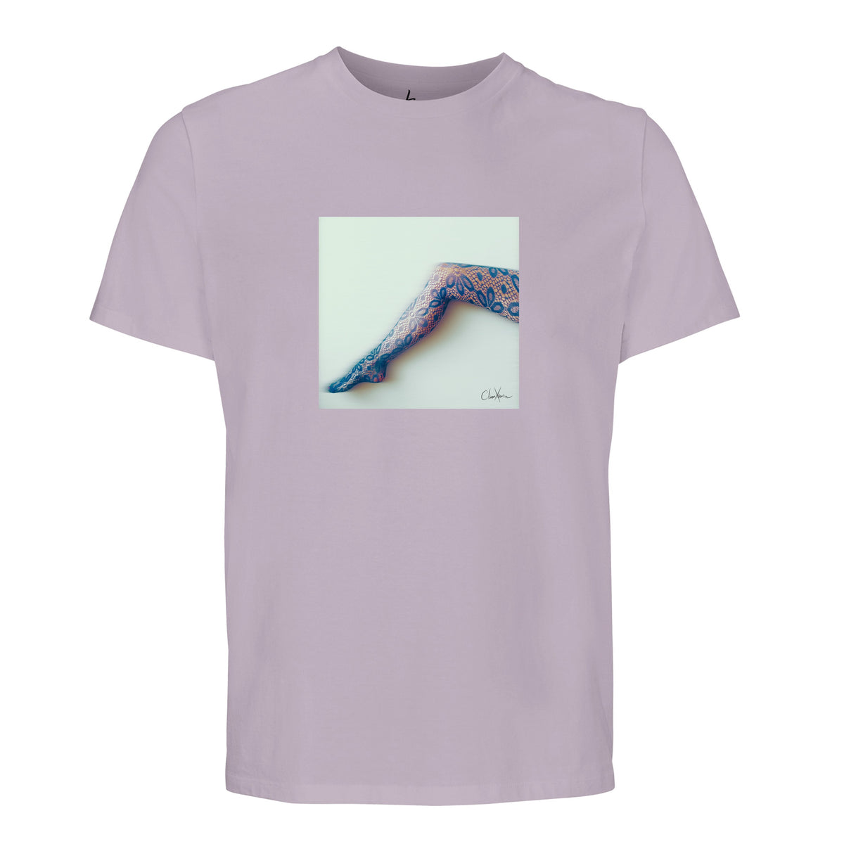 Jazzy - "Lacey Leg" T-shirt lilak 1