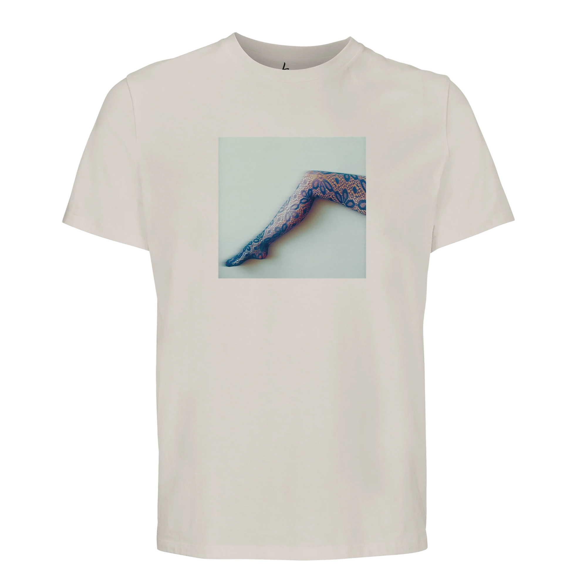 Jazzy - "Lacey Leg" T-shirt Off White 3