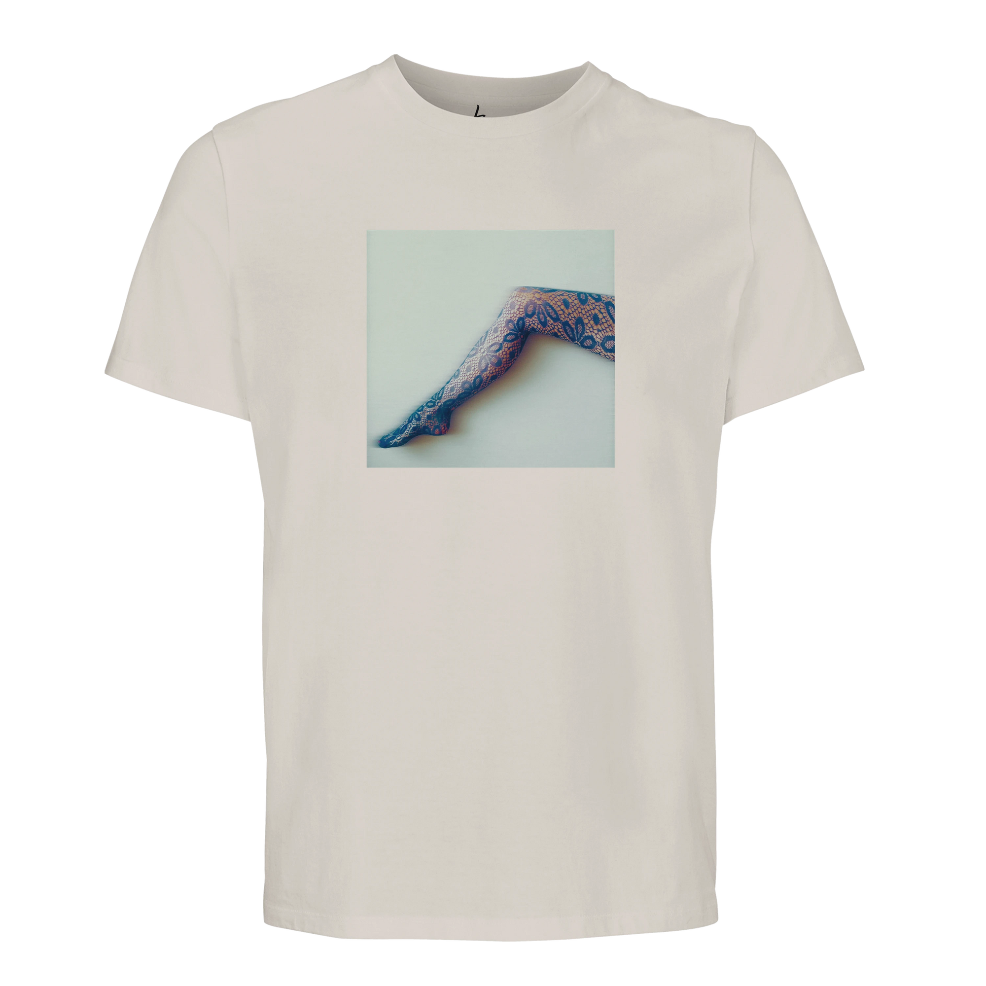Jazzy - "Lacey Leg" T-shirt Off White 3