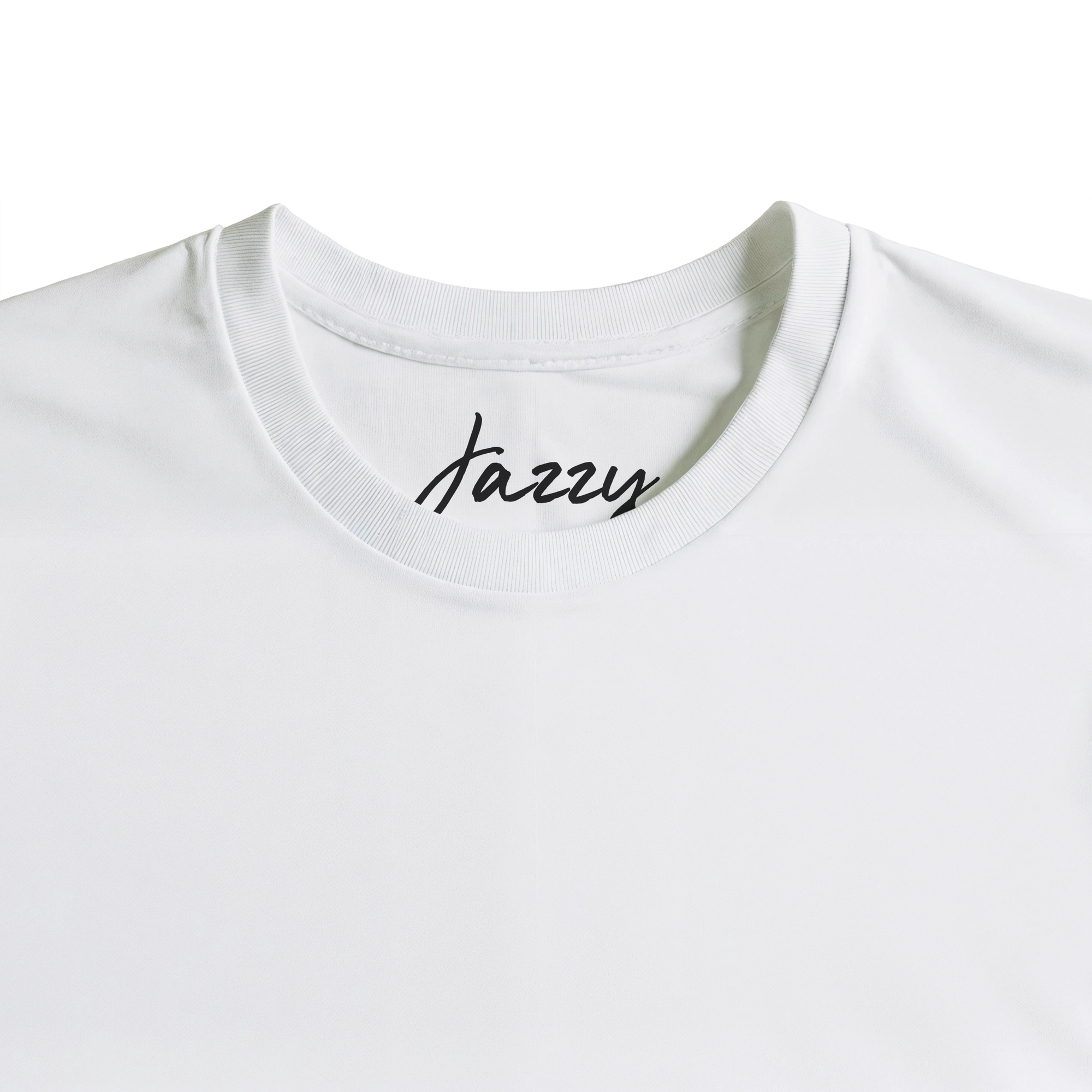 Jazzy - "Lacey Leg" T-shirt White 2