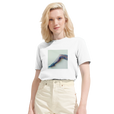Jazzy - "Lacey Leg" T-shirt White 6