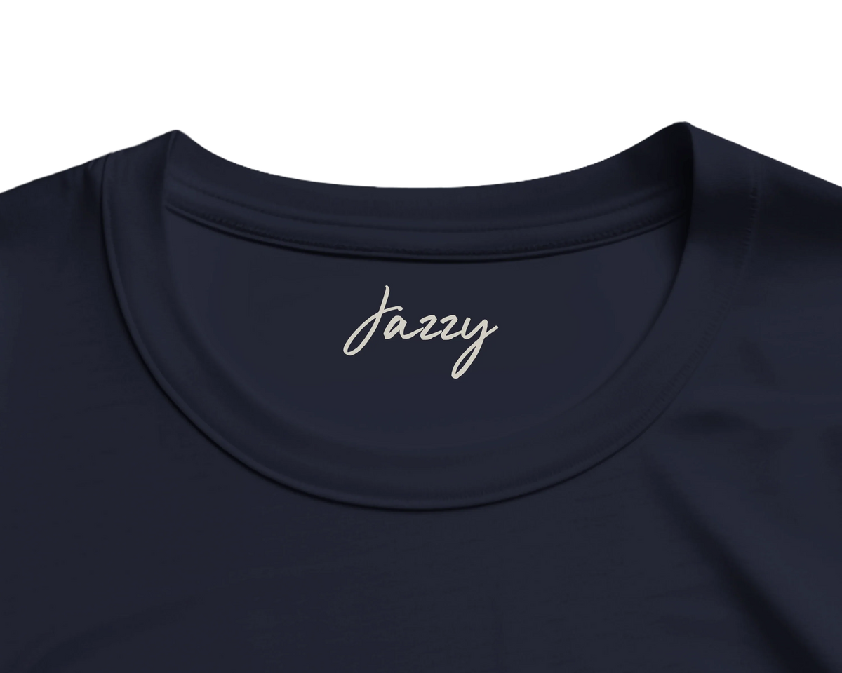 Jazzy - "Lacey Leg" T-shirt French Navy 2