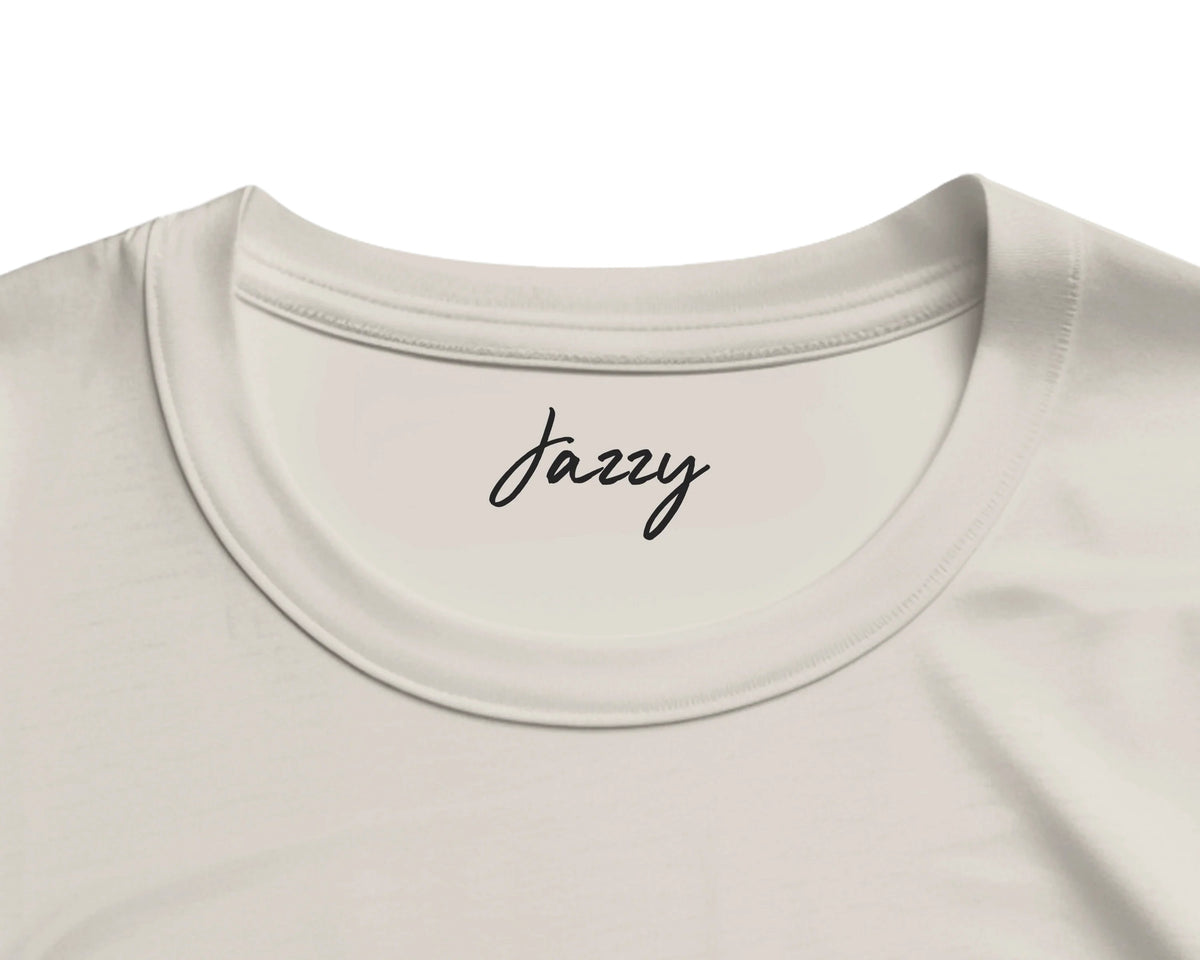 Jazzy - "Lacey Leg" T-shirt Off White 2