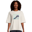 Jazzy - "Lacey Leg" T-shirt Off White 3