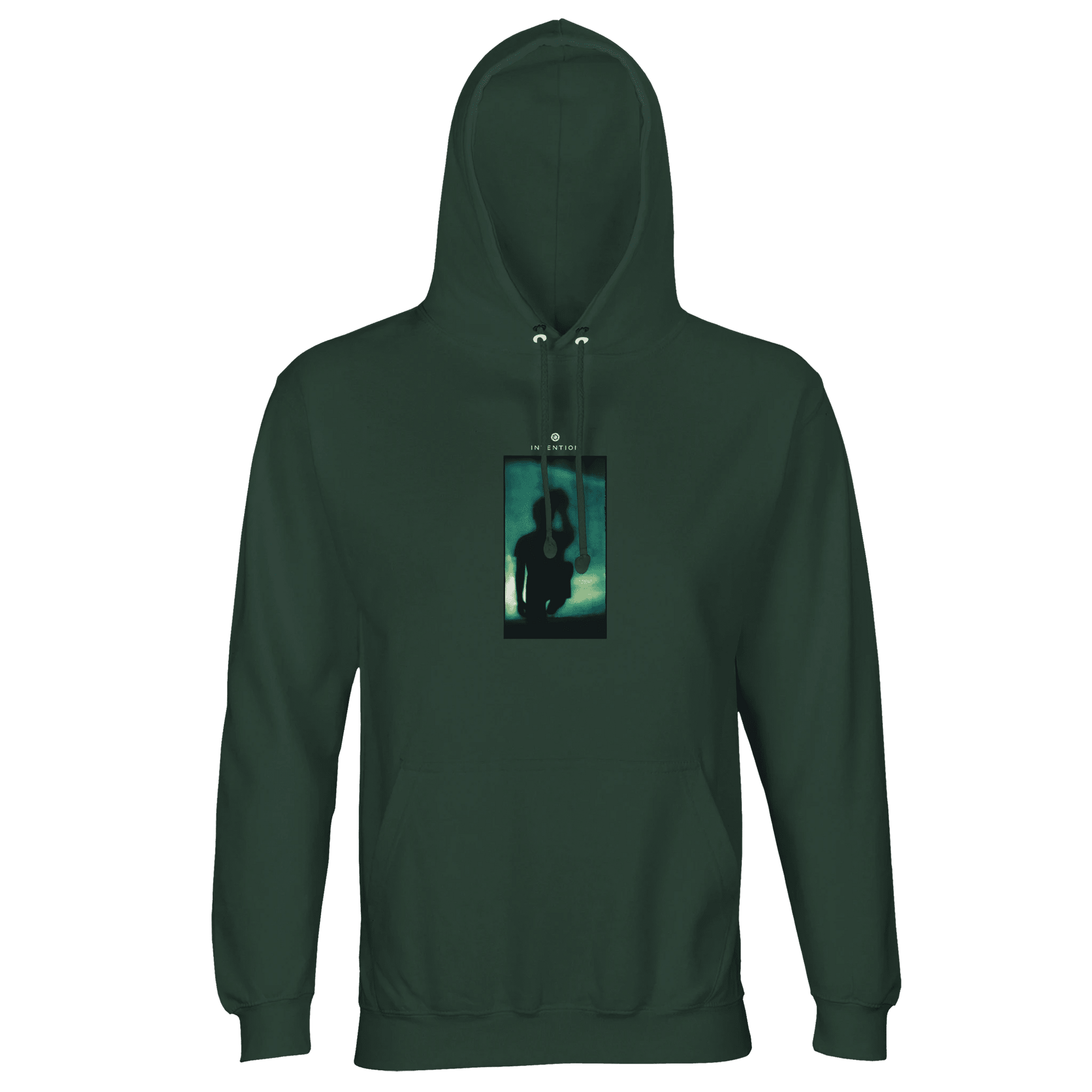 Joy - "Dancing Cowboy" Hoodie Bottle Green XS 9