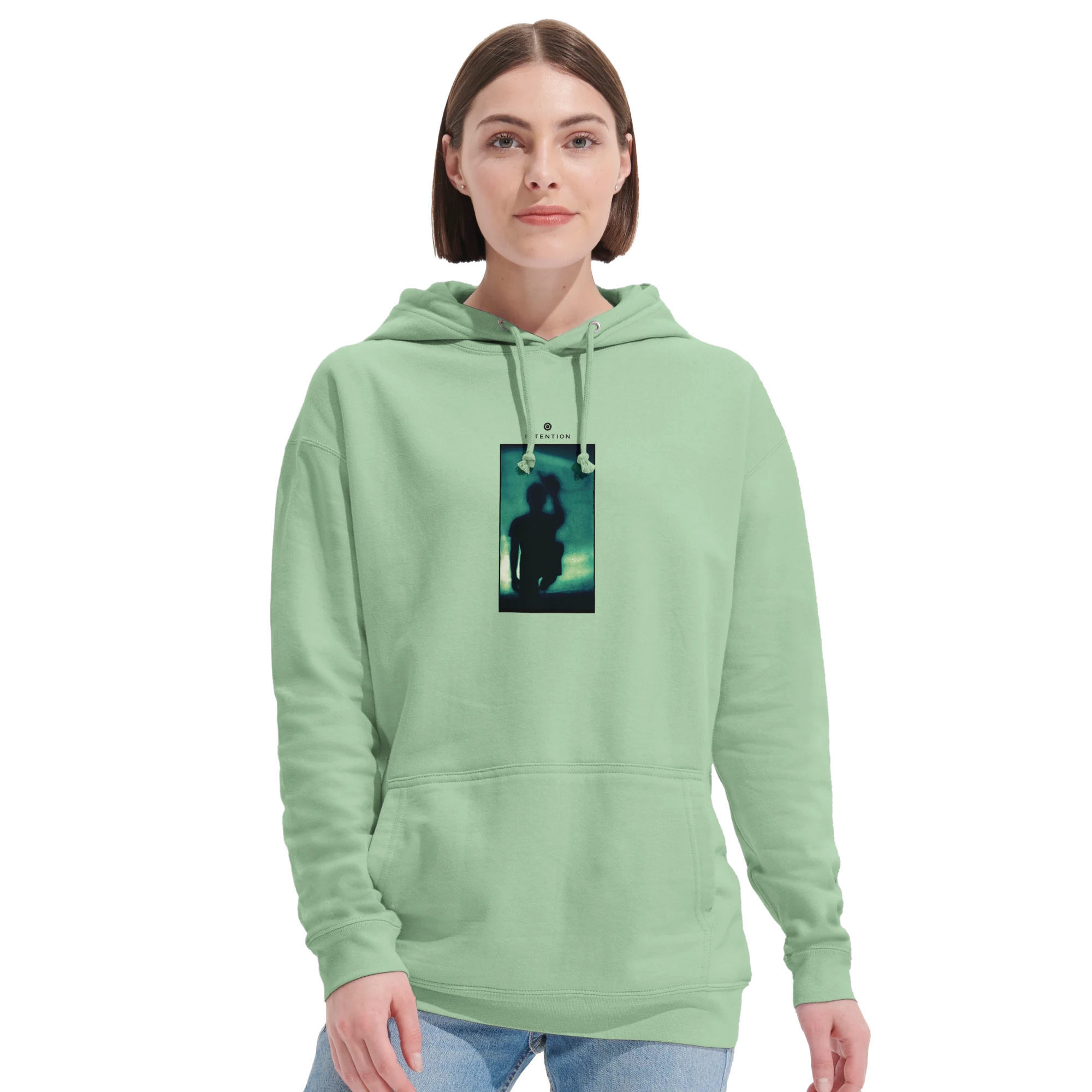 Joy - "Dancing Cowboy" Hoodie frozen green XS 53