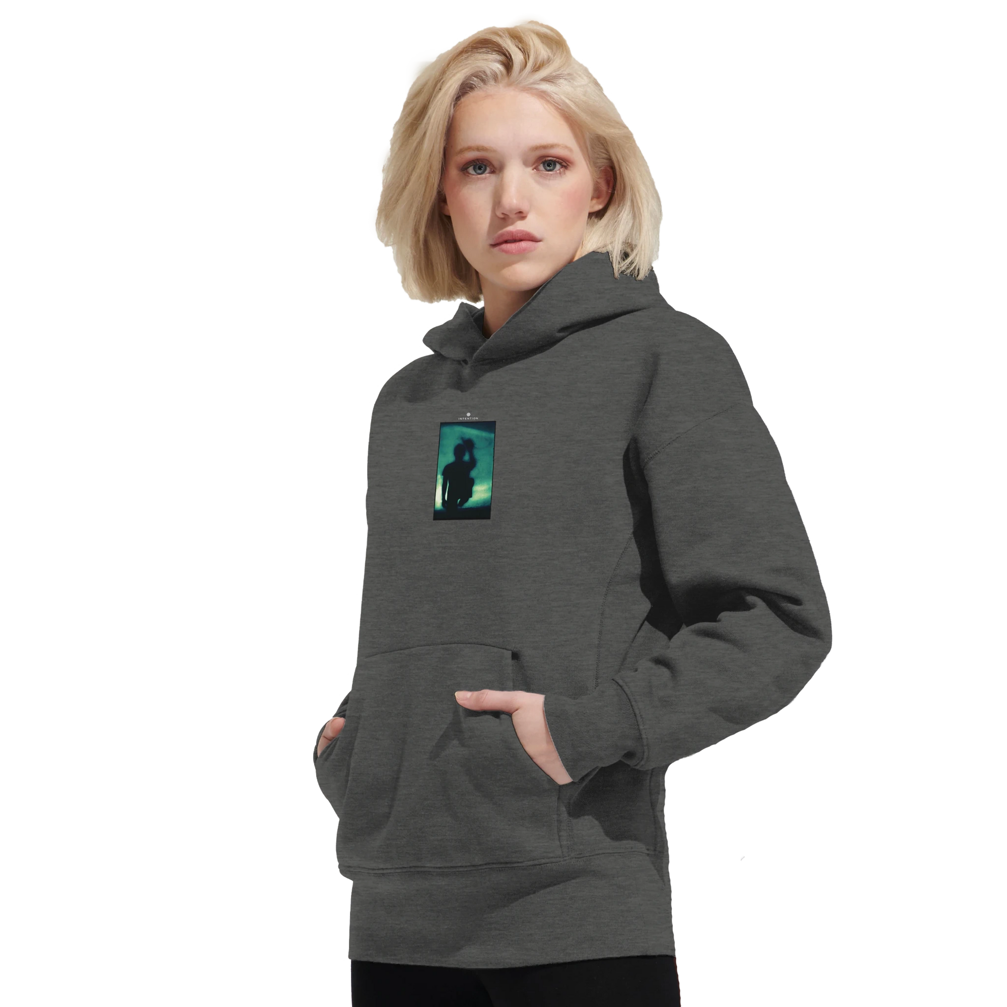 Joy - "Dancing Cowboy" Hoodie Grey Melange XS 5