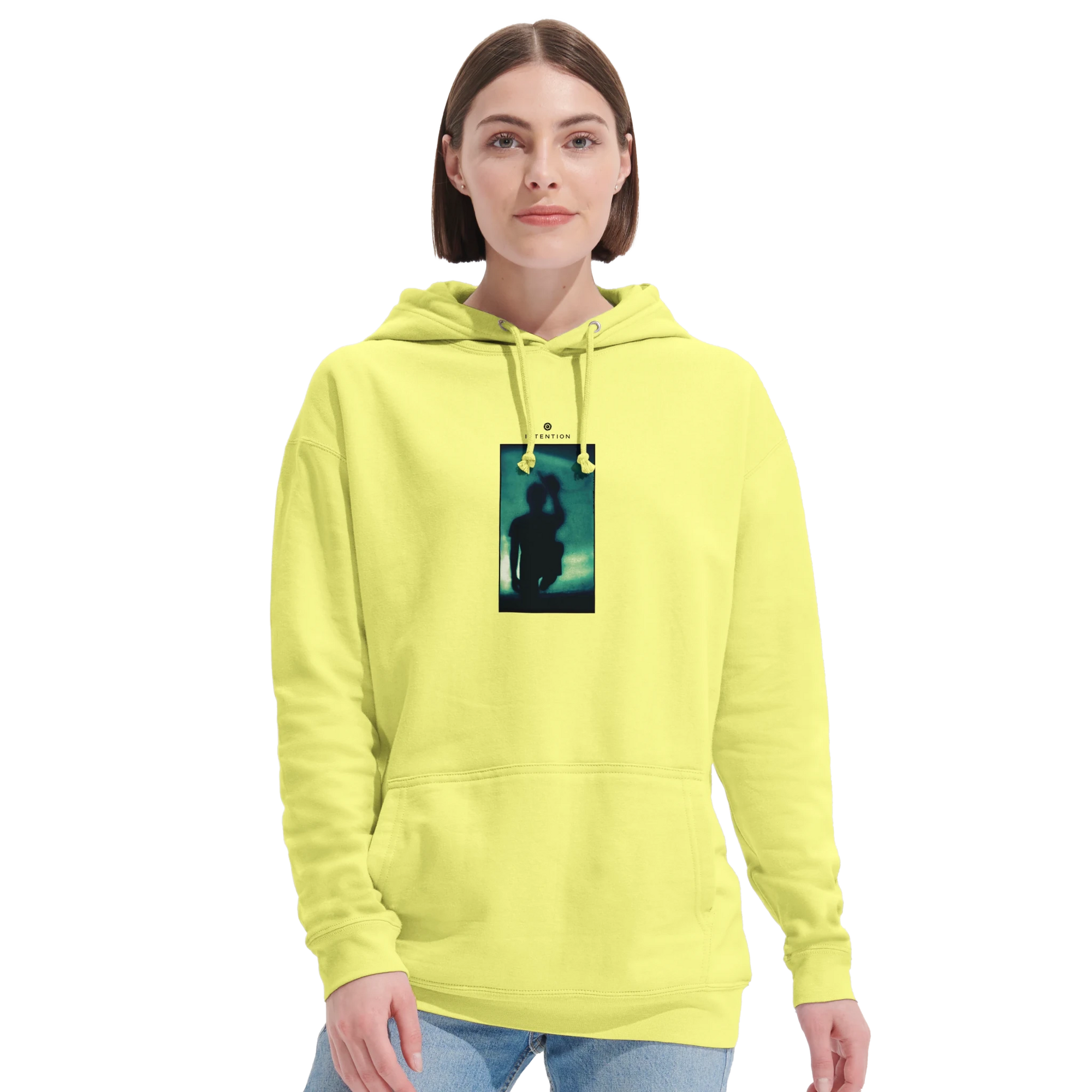 Joy - "Dancing Cowboy" Hoodie Light Yellow XS 18