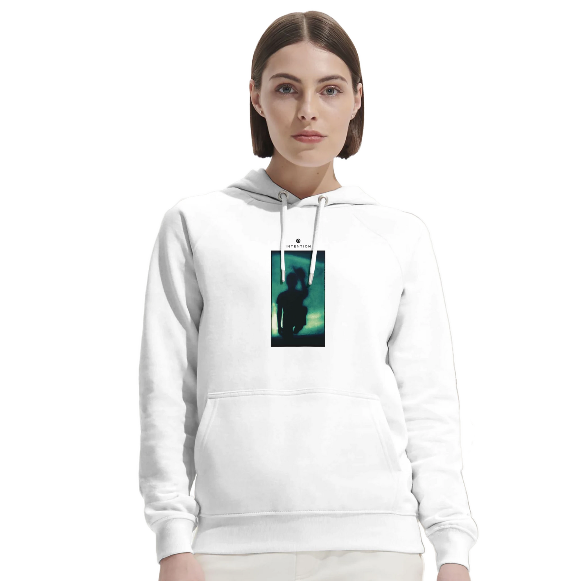 Joy - "Dancing Cowboy" Hoodie White XS 5