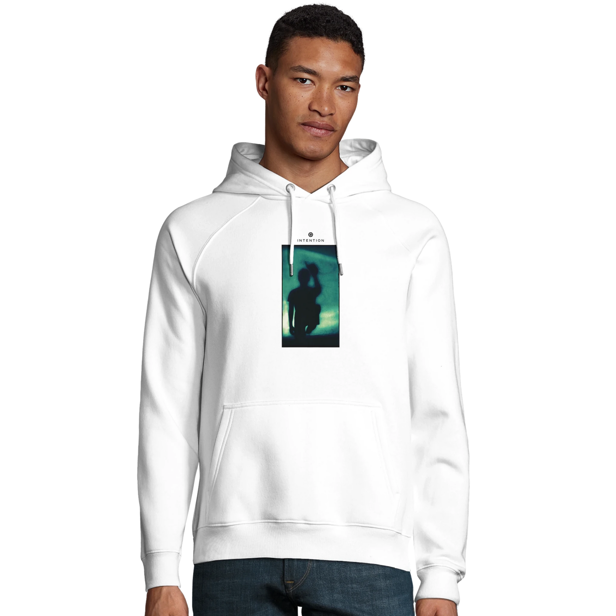 Joy - "Dancing Cowboy" Hoodie White XS 3