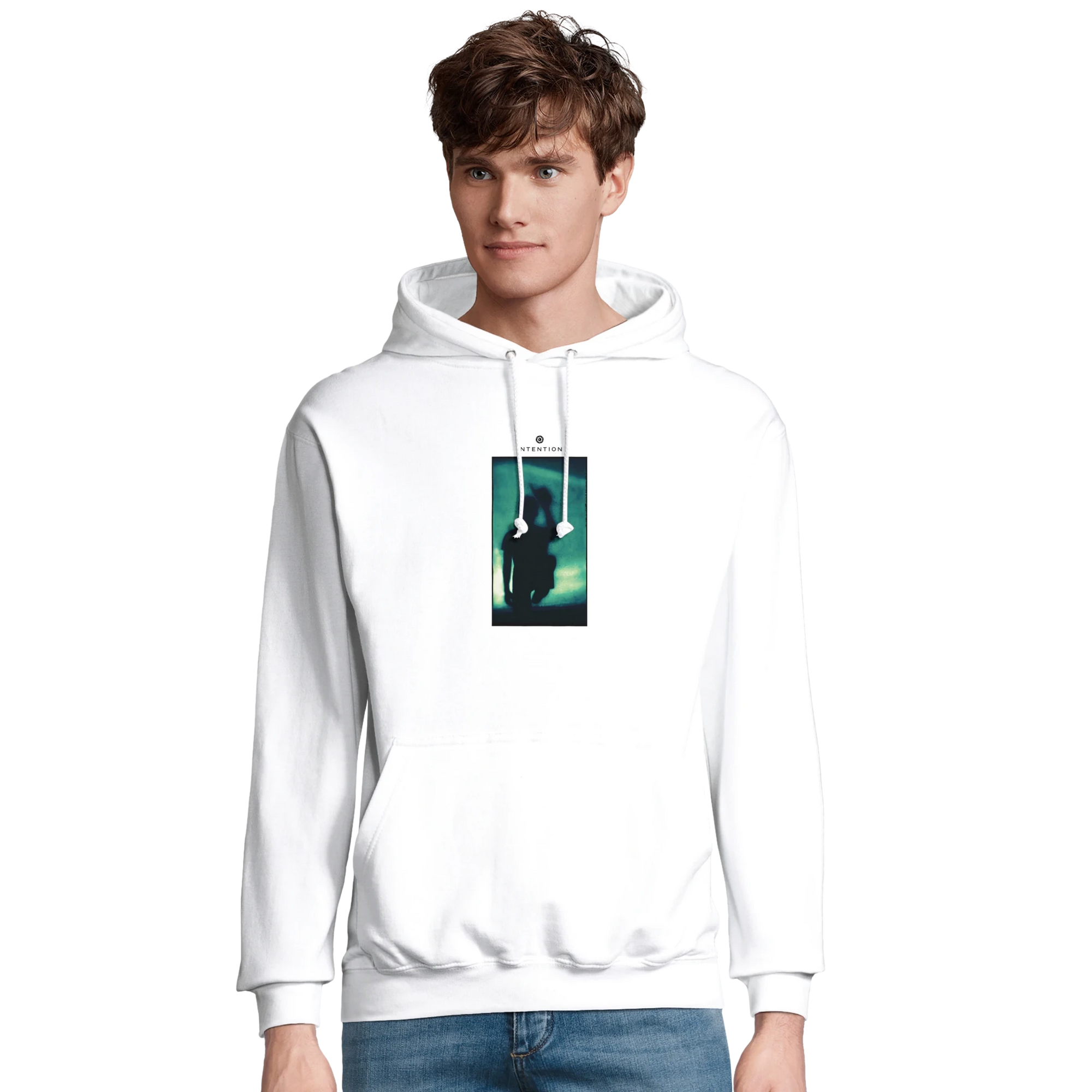 Joy - "Dancing Cowboy" Hoodie White XS 26