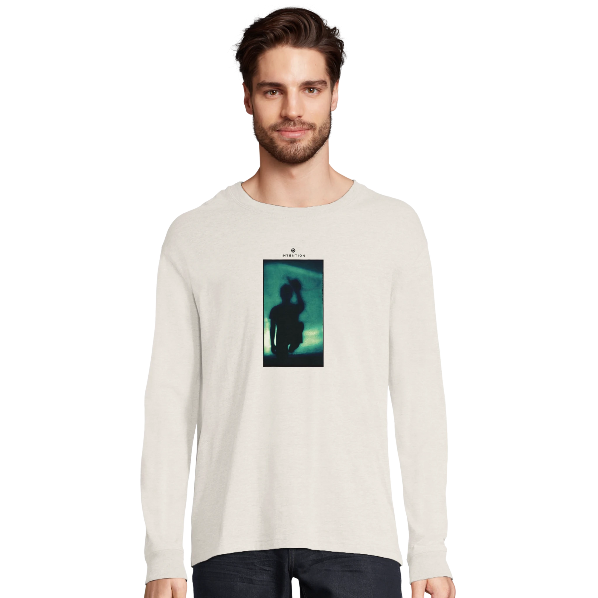 Joy - "Dancing Cowboy" Long sleeve Off White XS 3