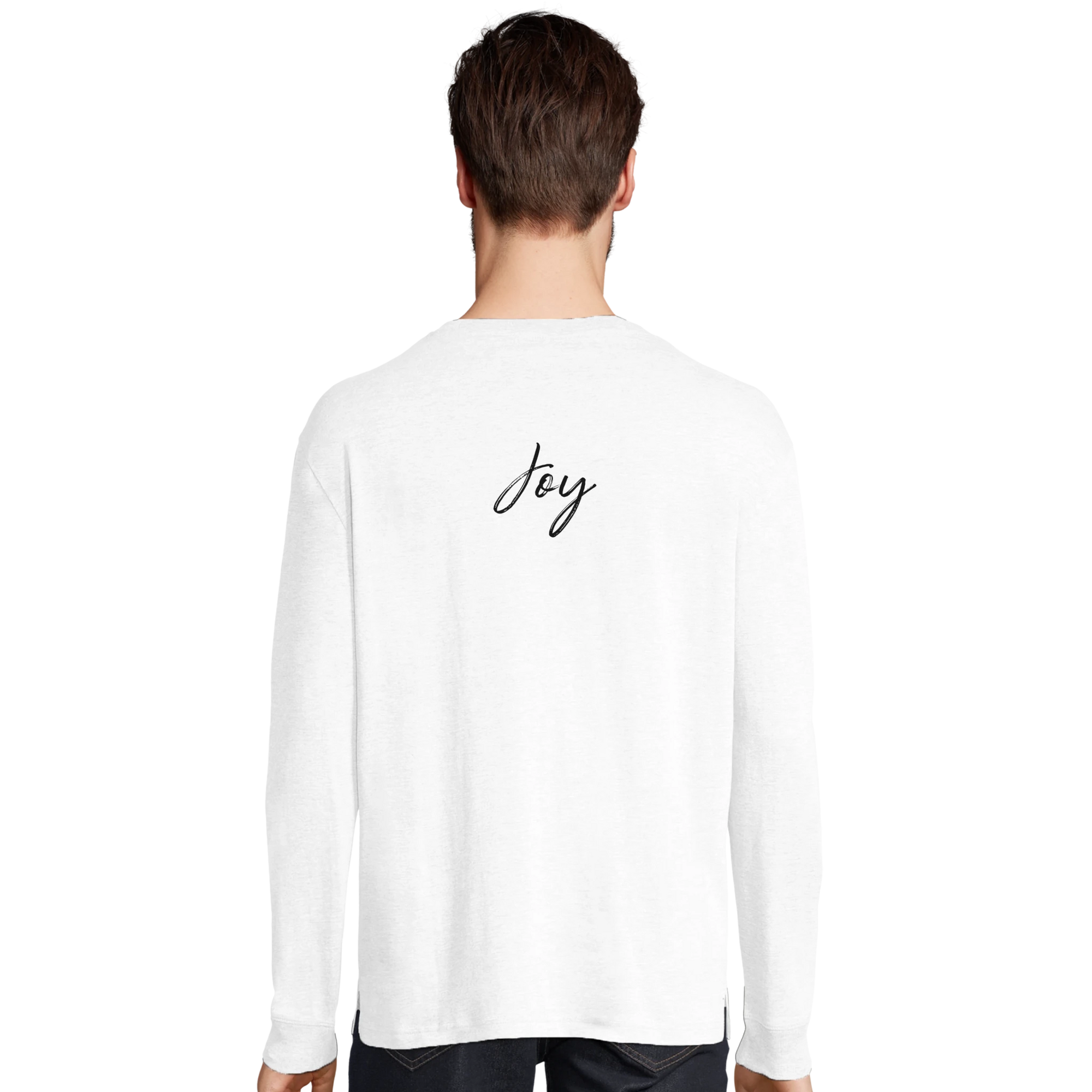 Joy - "Dancing Cowboy" Long sleeve White XS 4