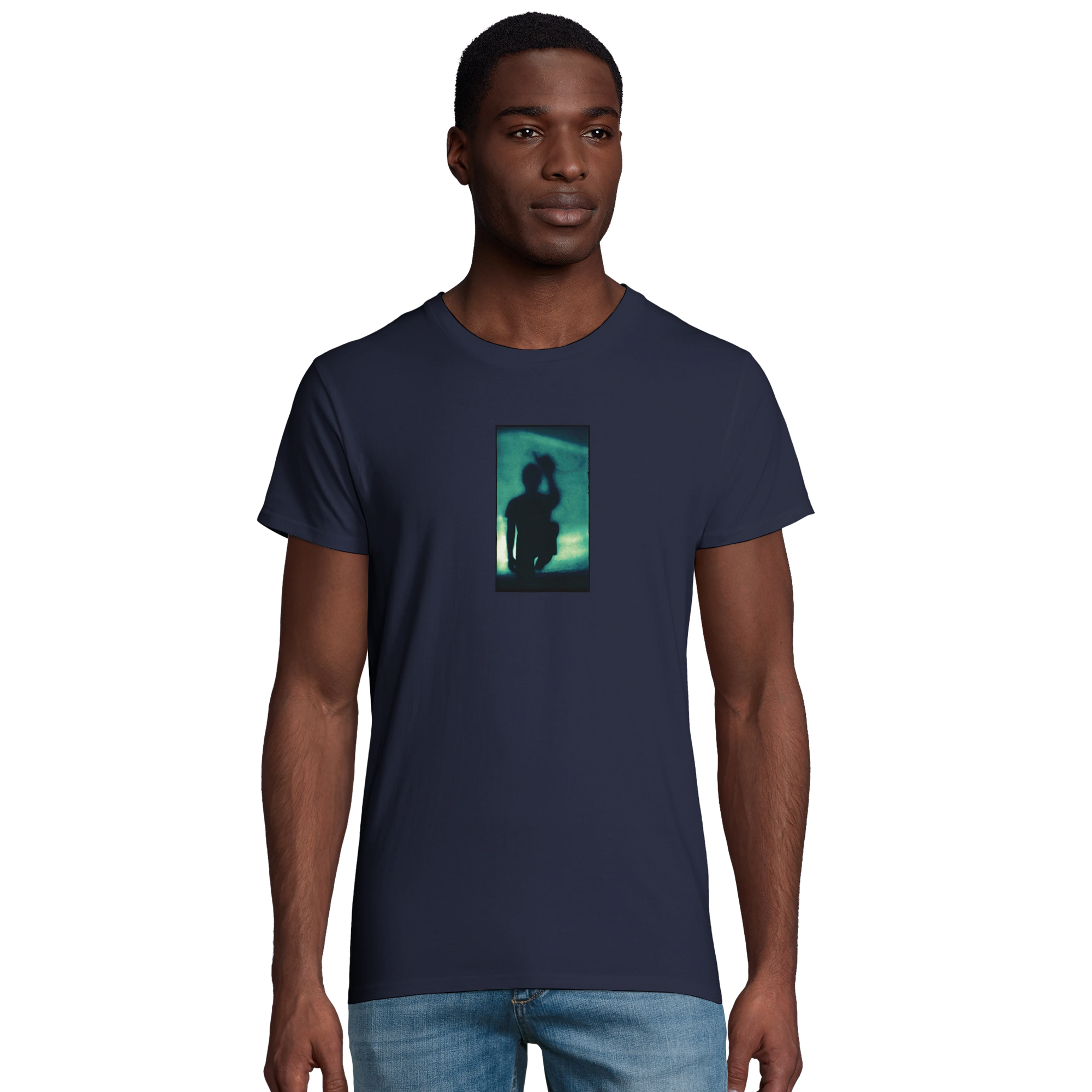 Joy - "Dancing Cowboy" T-shirt French Navy XS 4